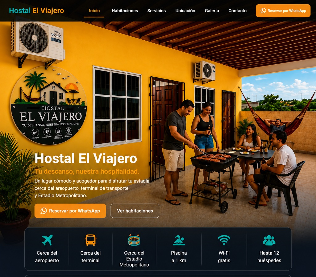 Hostal El Viajero - portada